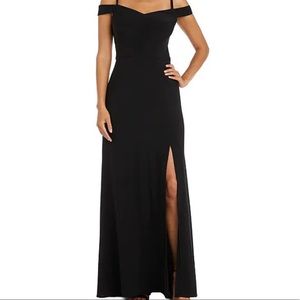 Long Black Morgan & Co. Dress